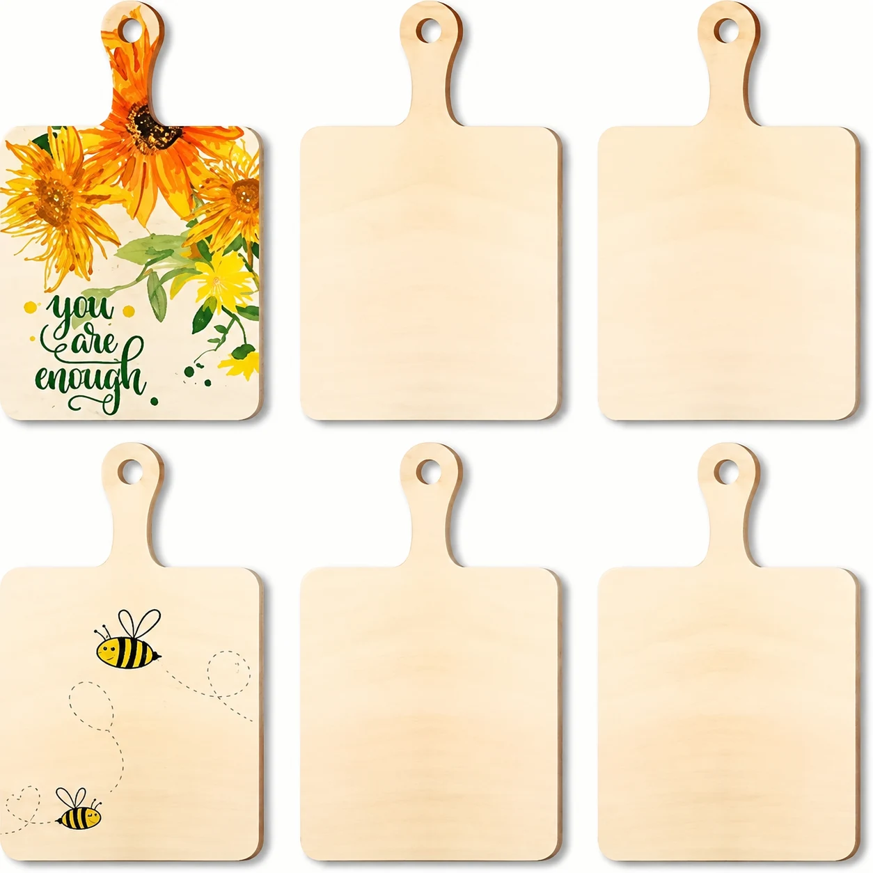 Lite trebrett, ca. 23 × 14 cm – produkt før tilpasning